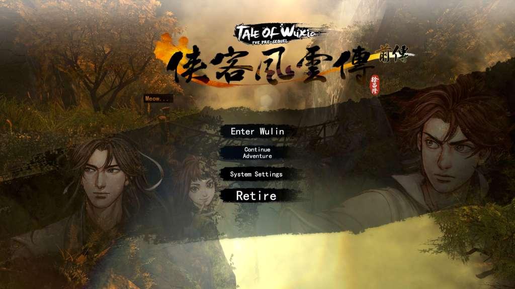 侠客风云传前传(Tale of Wuxia: The Pre-Sequel) Steam CD Key 9.03 $