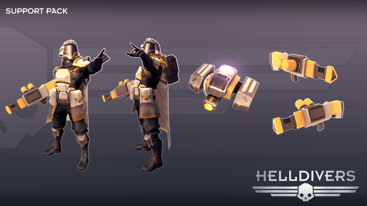 HELLDIVERS - Support Pack DLC Steam CD Key 0.95 $
